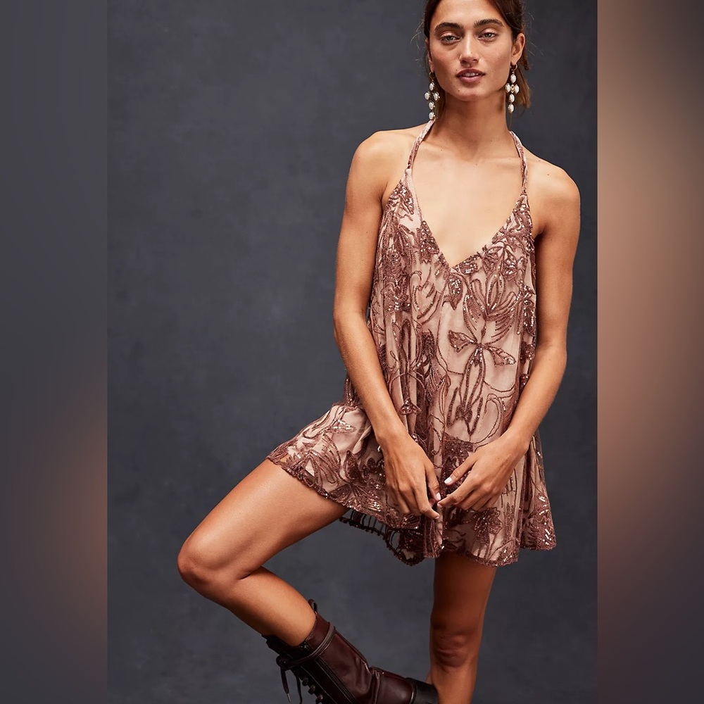 Swingin’ It Romper mini dress